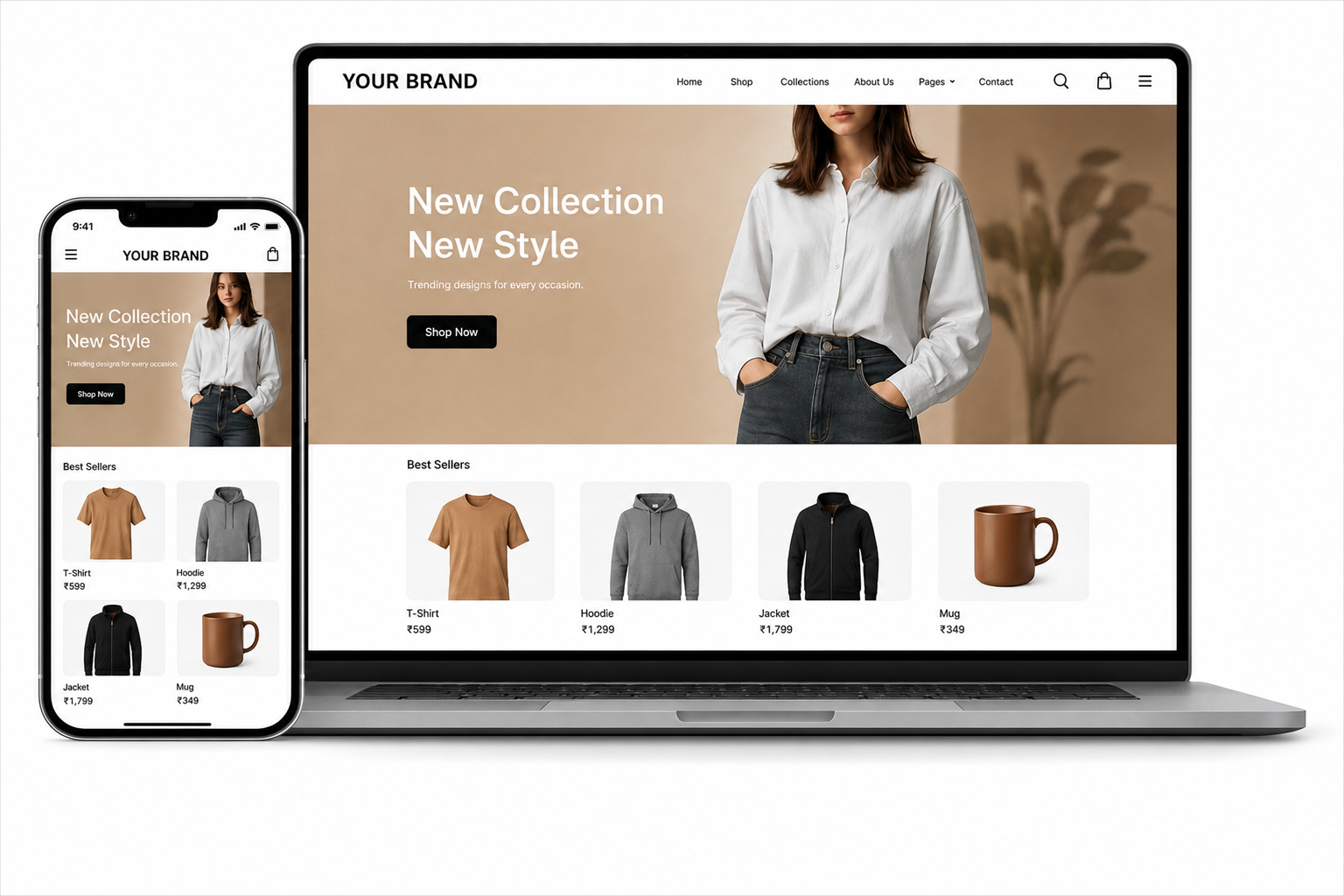 Online store preview