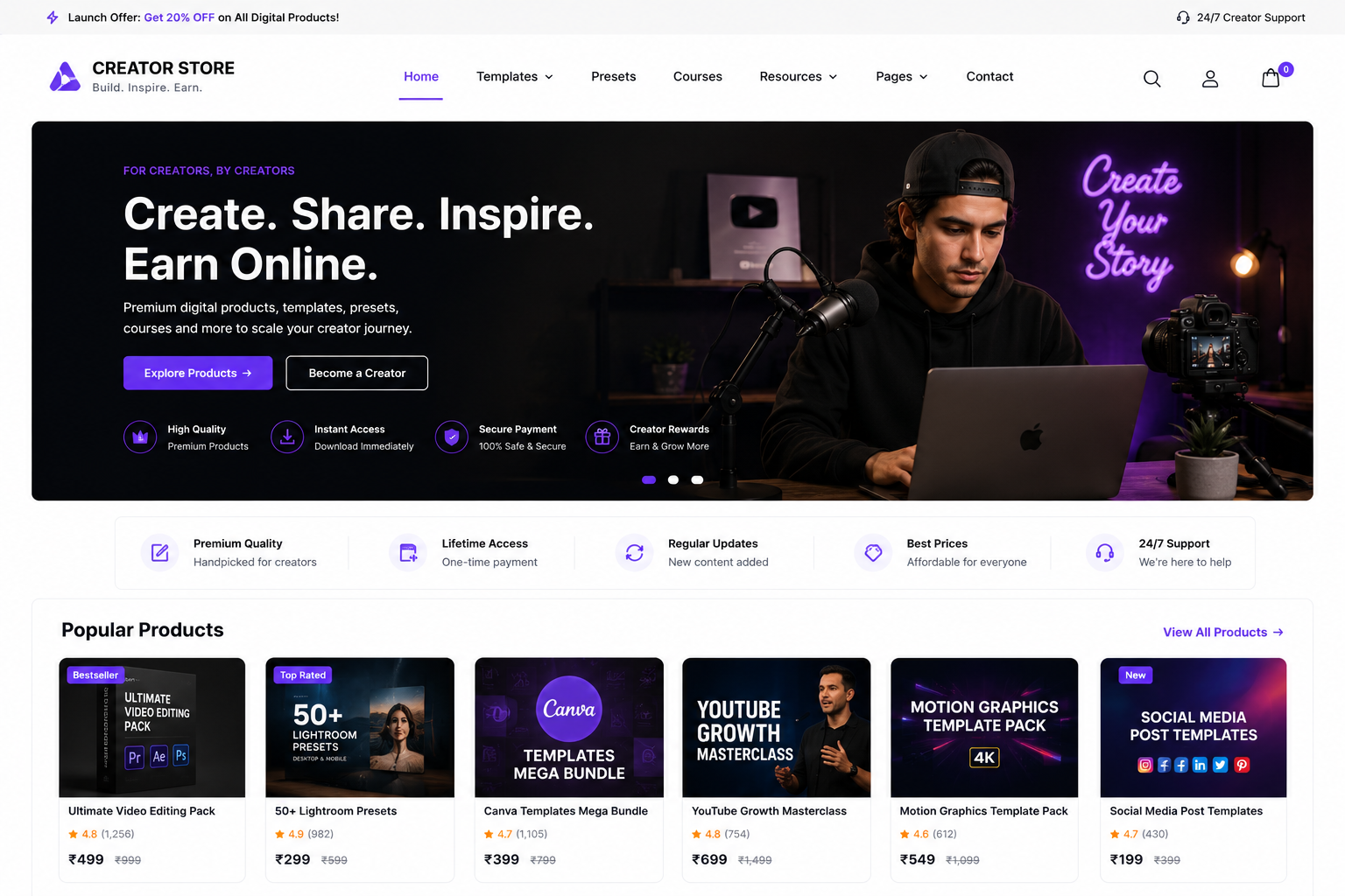Creator Store